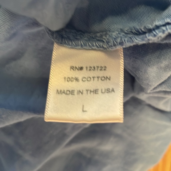 Xirena blue Palmer Tee with pocket - Picture 3 of 3